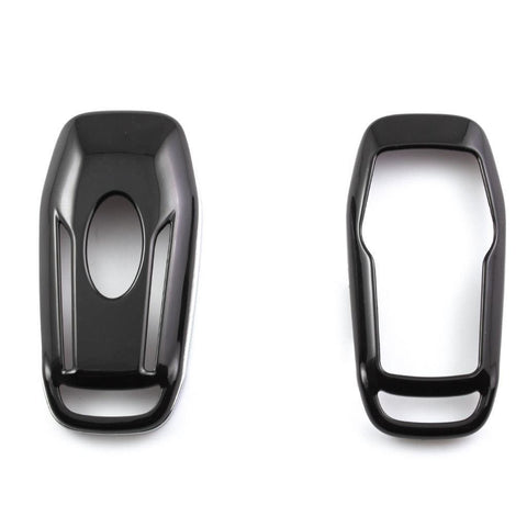 Glossy Black Key Fob Shell Cover For 2015-up Ford Mustang 2013-up Lincoln MKZ Intelligent Access Smart Key