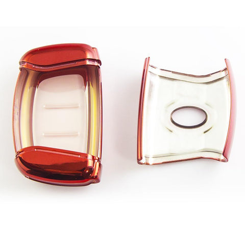 Full Cover Sport Black \ Silver \ Blue \ Red \ Gold \ Rose Gold TPU Key Fob Case For Hyundai Accent Santa Fe Elantra Tucson