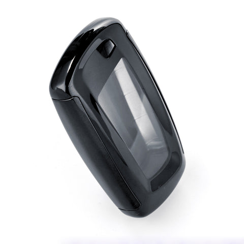 Glossy Rose Gold TPU Hard ABS Full Sealed Keyshell Cover Protect Buttons Fit BMW 1 3 5 7 Series X3 X5