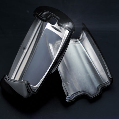 Glossy Rose Gold TPU Hard ABS Full Sealed Keyshell Cover Protect Buttons Fit BMW 1 3 5 7 Series X3 X5