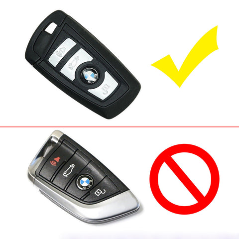 Glossy Rose Gold TPU Hard ABS Full Sealed Keyshell Cover Protect Buttons Fit BMW 1 3 5 7 Series X3 X5