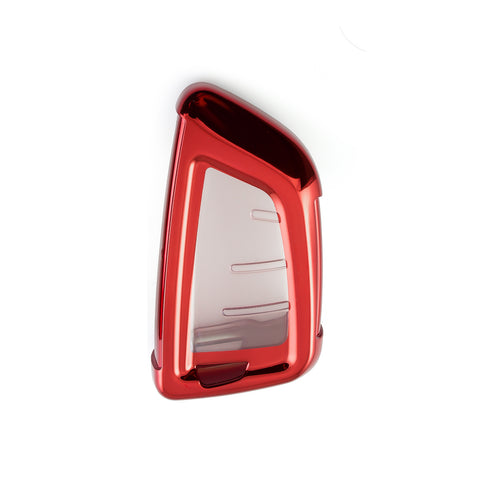 Carbon Fiber Style Smart Keyless Remote Key Fob Case Cover for BMW 1 2 5 7 M Series, Fit BMW X1 X3 X4 X5 X6 X7