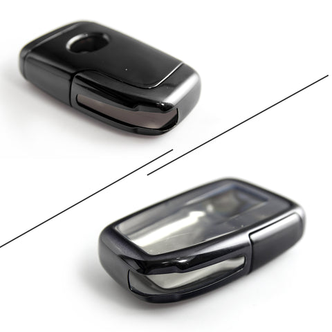 Full Protection Smart Key Fob Cover for Lexus IS GS RX ES NX LS SC - Black TPU