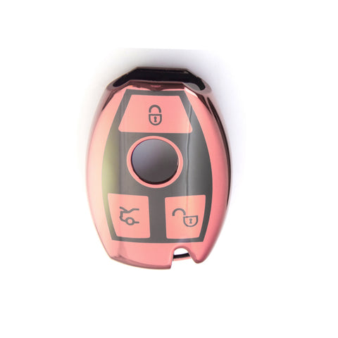 Keyless Smart Key Fob Cover Shell Cap for Mercedes-Benz