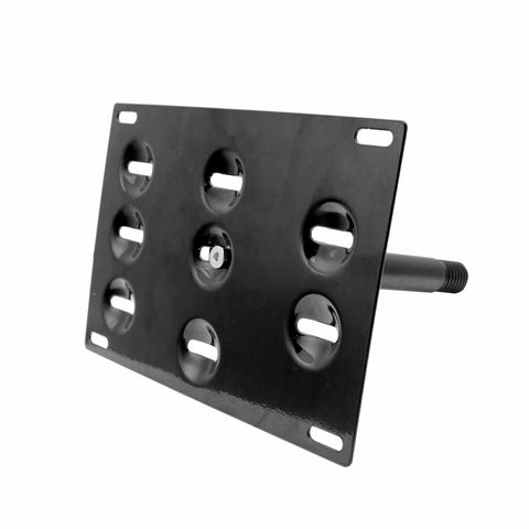 1 Set Front Tow Hook License Plate Bumper Mounting Bracket Fit BMW 1 3 5 Series X5 X6 E36 E82 E88 E90 E91 E92 E93 E70 E71 M3