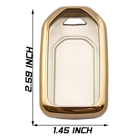 Glossy Red/ Blue/ Black/ Gold/ Silver Soft TPU Case Remote Smart Key Fob Cover Holder for Honda Accord Civic Pilot CRV HRV Odyssey