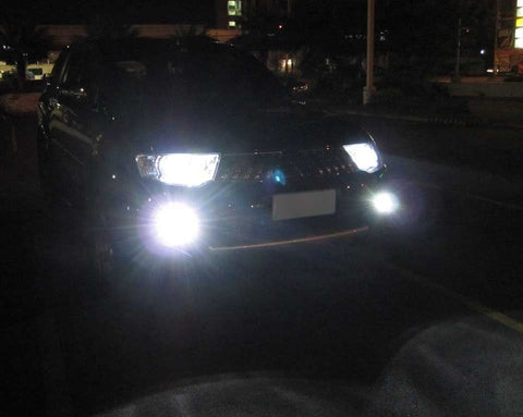 2x Super Bright White H3 28-SMD 6000K LED Bulbs for Fog Driving Light Lamp DRL