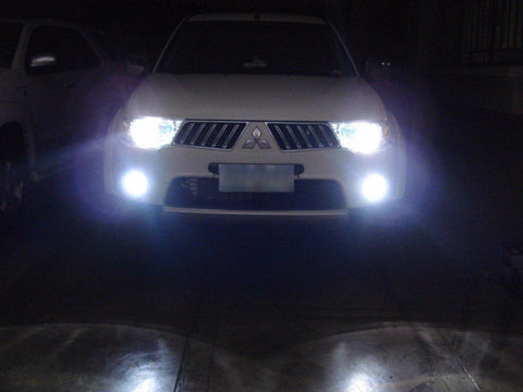 2x Super Bright White H3 28-SMD 6000K LED Bulbs for Fog Driving Light Lamp DRL