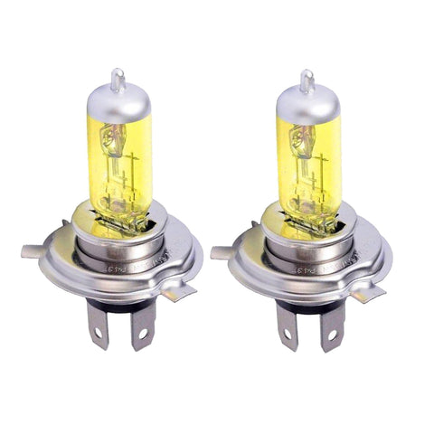 Golden Yellow 3000K H7 55W Conversion Kit Halogen Bulbs For Headlight Fog Light