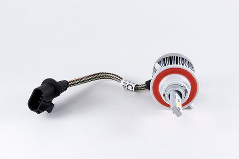 H13 9008 COB LED Headlight Conversion Kit High/Low Beam 6000LM HID Xenon White