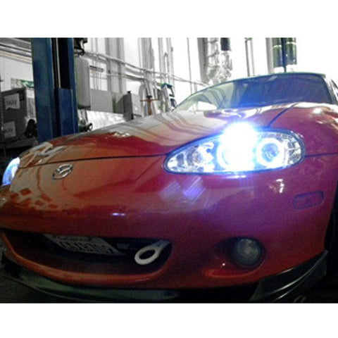 9005 White Ice Blue LED for Acura ILX TSX MDX TL Honda High\Low Beam DRL Fog Headlight NEW