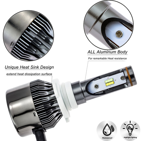 9005 White Ice Blue LED for Acura ILX TSX MDX TL Honda High\Low Beam DRL Fog Headlight NEW