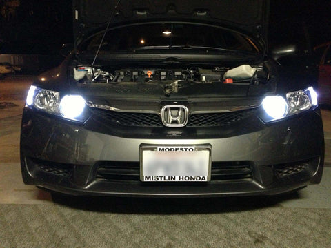 6000K Xenon White 9006 HB4 LED Bulbs Headlight Low Beam Conversion Kit For Honda Mitsubishi Nissan Dodge etc