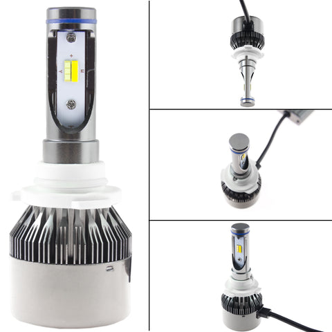 Dual Color Ice Blue Yellow 9005 HB3 LED High Low Beam Fog Light Daytime Running Light Headlight Kit 3000K 8000K