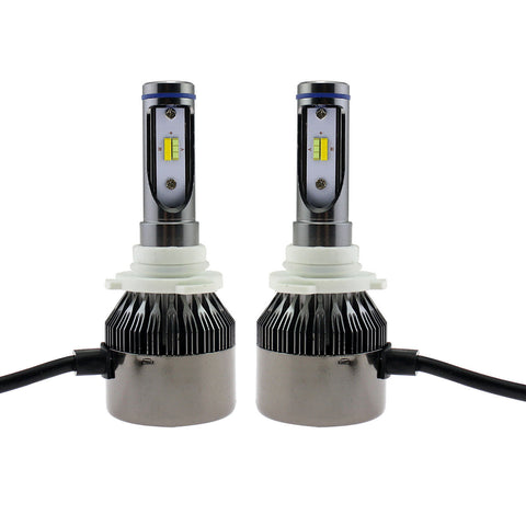 Dual Color Ice Blue Yellow 9005 HB3 LED High Low Beam Fog Light Daytime Running Light Headlight Kit 3000K 8000K