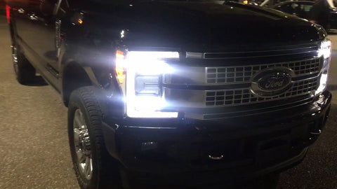 H10 9140 9145 White 6000K COB LED Headlight Daytime Running Lights Fog Light Lamps fit Ford F150 F250 F350 F450