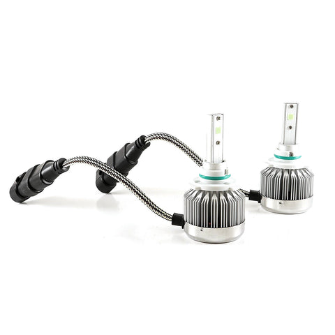 H10 9140 9145 White 6000K COB LED Headlight Daytime Running Lights Fog Light Lamps fit Ford F150 F250 F350 F450