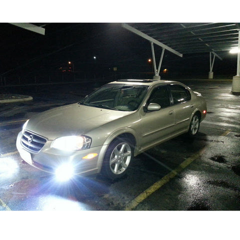 H7 HID 6000K - 7000K Xenon White LED Bulbs For Headlight Halogen Lamps