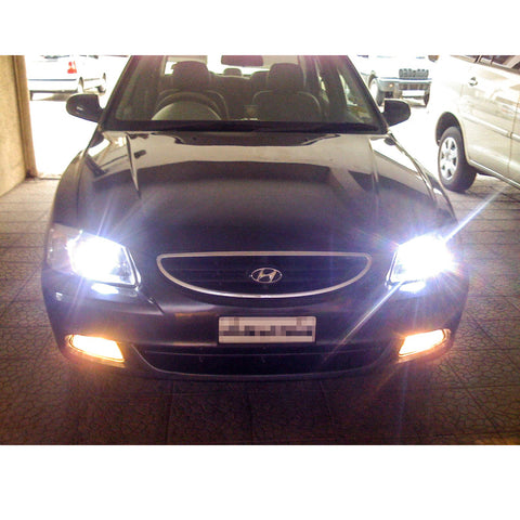 H7 HID 6000K - 7000K Xenon White LED Bulbs For Headlight Halogen Lamps