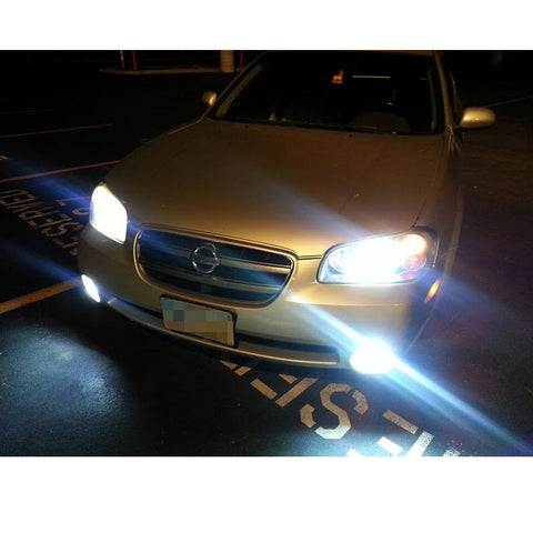 H7 HID 6000K - 7000K Xenon White LED Bulbs For Headlight Halogen Lamps