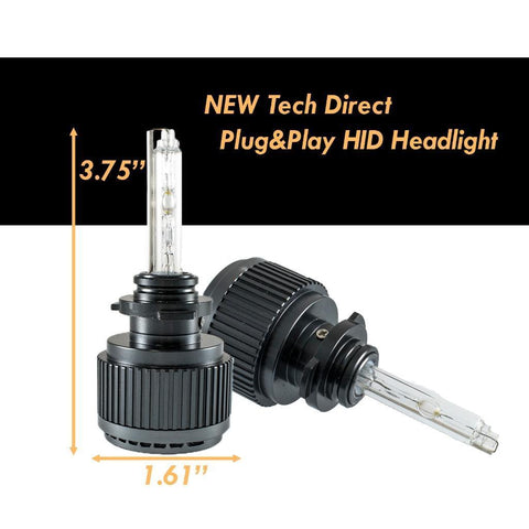 9006 9005 HID Bulbs Bright Cool Blue 8000K Perfect Fit Halogen Headlight Lamps