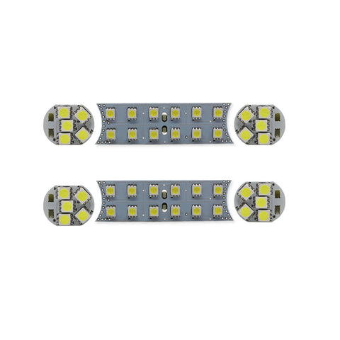6 PCS Error Free White 44-SMD LED Interior Lights Package for BMW 1 3 5 M Series
