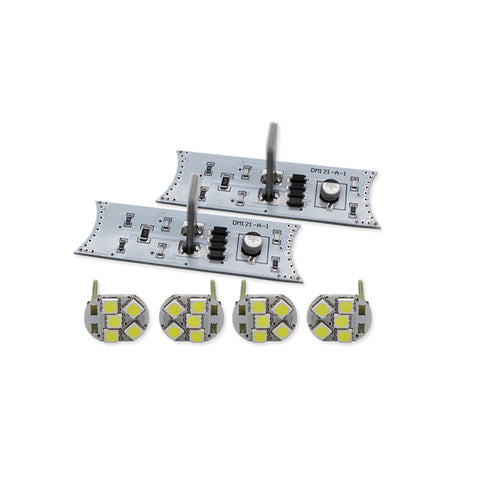 6 PCS Error Free White 44-SMD LED Interior Lights Package for BMW 1 3 5 M Series