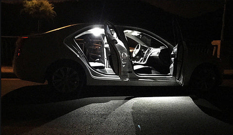 6 PCS Error Free White 44-SMD LED Interior Lights Package for BMW 1 3 5 M Series