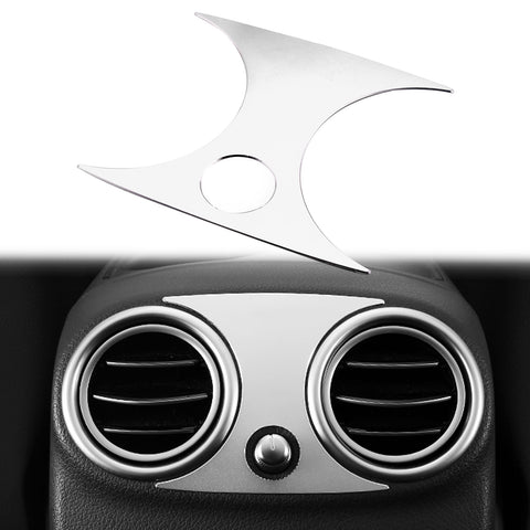 For Mercedes GLC X253 Alloy Armrest Box Protect Rear Air Vent Outlet Decal Trim