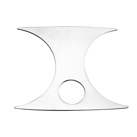 For Mercedes GLC X253 Alloy Armrest Box Protect Rear Air Vent Outlet Decal Trim