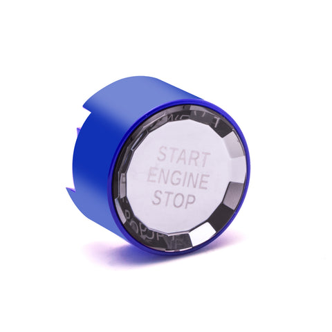 Red / Silver / Blue / Black Crystal Start Stop Button Cover Trim Engine Ignition Switch Replacement Cap for BMW 1 2 3 4 5 7 Series X1 X3 X5