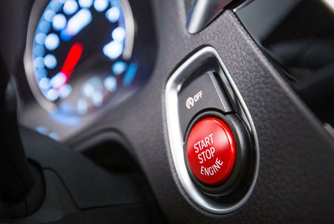 Red Start Stop Engine Button Switch Cover Trim for BMW X1 X3 X5 X6 E70 E71 E72 E90 E91 E92 E93 E60 E83 E84 320 520 525 328i 335i 330i