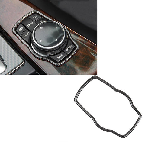 1X FULL SET INTERIOR TRIM COVER STICKERS REAL CARBON FIBER FOR BMW 3 4 SERIES