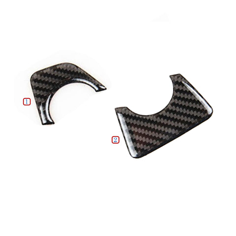 1X FULL SET INTERIOR TRIM COVER STICKERS REAL CARBON FIBER FOR BMW 3 4 SERIES