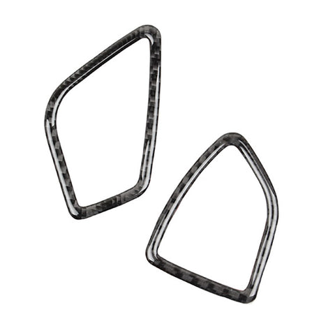 1X FULL SET INTERIOR TRIM COVER STICKERS REAL CARBON FIBER FOR BMW 3 4 SERIES