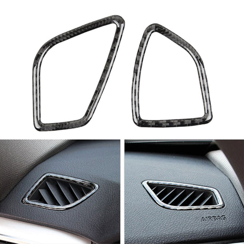 1X FULL SET INTERIOR TRIM COVER STICKERS REAL CARBON FIBER FOR BMW 3 4 SERIES