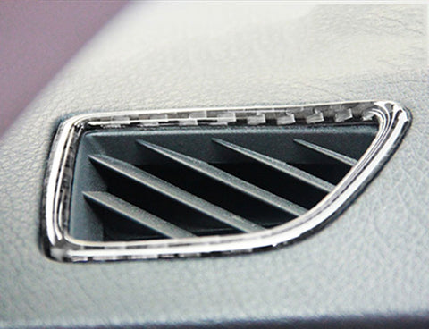 1X FULL SET INTERIOR TRIM COVER STICKERS REAL CARBON FIBER FOR BMW 3 4 SERIES