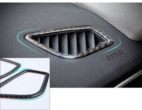 1X FULL SET INTERIOR TRIM COVER STICKERS REAL CARBON FIBER FOR BMW 3 4 SERIES