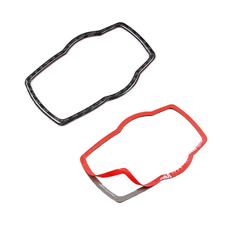 Carbon Fiber IDrive Controller Frame Trim Buttons Fit BMW 1 3 5 7 X Series