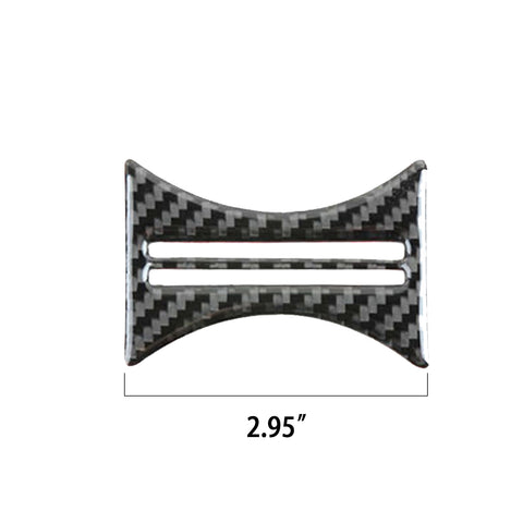 For Mercedes Benz A180 CLA GLA Carbon Fiber Interior Water Cup Holder Decal Trim