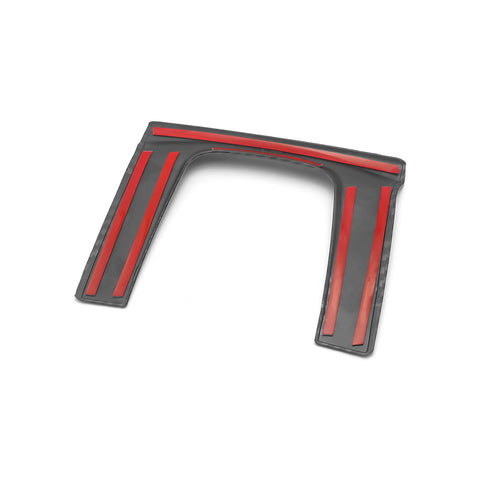 10th Gen Civic ABS Carbon Fiber Style Gear Panel Trim Shift Box Decoration Cover for Honda Civic 2020 2019 2018 2017 2016 - Automatic Transmission