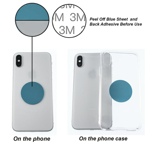 Magnetic Car Mount 360° Rotation GPS Phone Tablet Holder Stick On Dashboard Hat man For iPhone X 7 8 Plus Galaxy Note and More Device