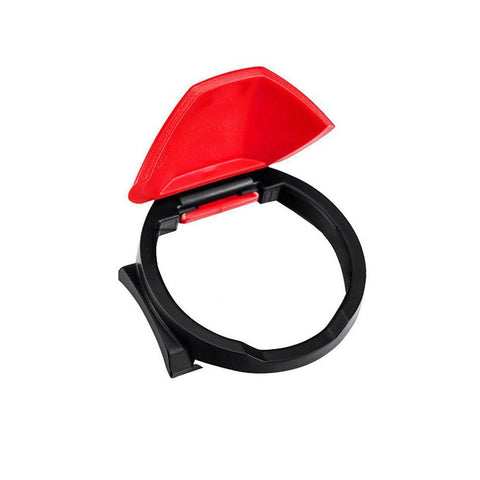 1x Start Stop Engine Switch w/ Red Trim Decor Sticker for 2015-2022 Ford Mustang