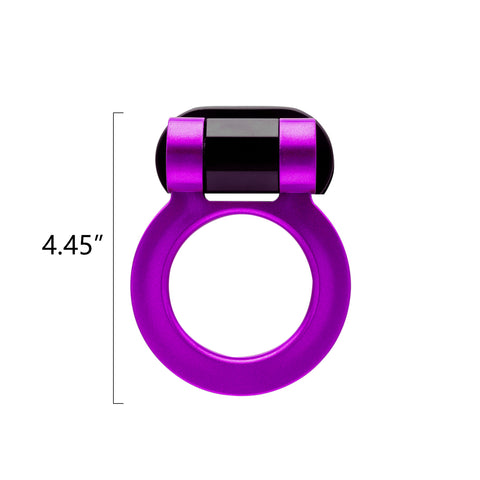 Purple JDM Sport Racing Car Fake Trailer Ring Tow Hook Trim Decoration Universal