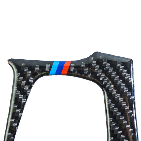 Interior Trim Cover Stickers Real Carbon Fiber for BMW 3 4 Series M3 M4