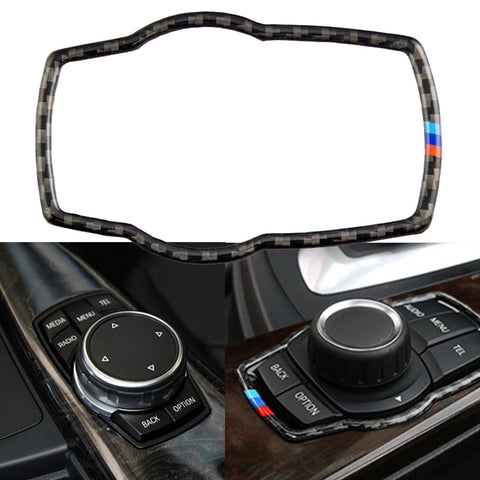 Interior Trim Cover Stickers Real Carbon Fiber for BMW 3 4 Series M3 M4