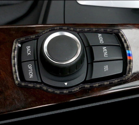 Interior Trim Cover Stickers Real Carbon Fiber for BMW 3 4 Series M3 M4