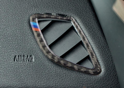 Interior Trim Cover Stickers Real Carbon Fiber for BMW 3 4 Series M3 M4