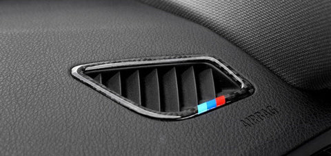 Interior Trim Cover Stickers Real Carbon Fiber for BMW 3 4 Series M3 M4