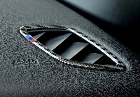 Interior Trim Cover Stickers Real Carbon Fiber for BMW 3 4 Series M3 M4